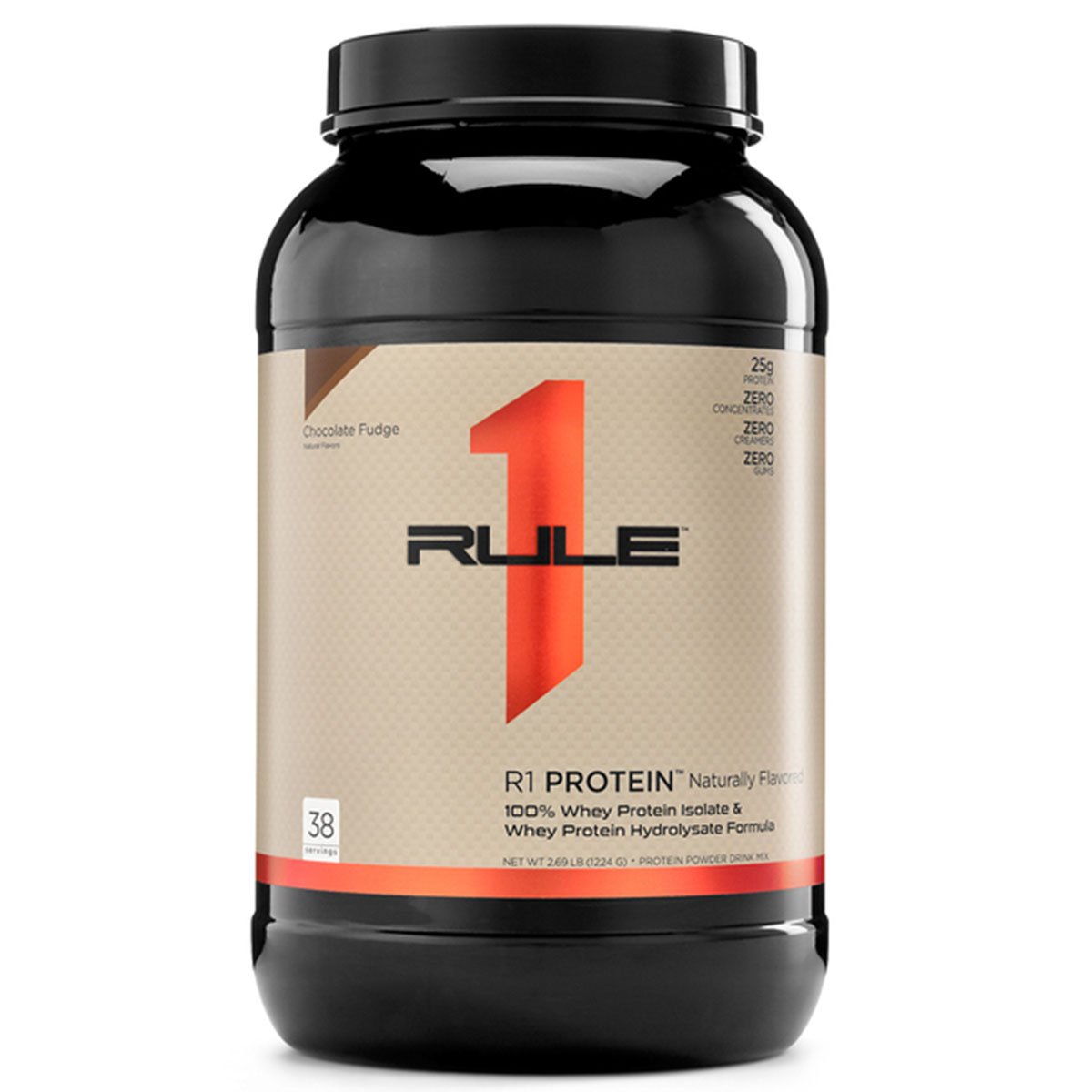 Rule 1 Protein Isolate - 5lbs Chocolate Fudge