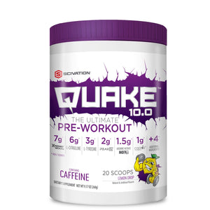 Scivation Quake Pre Workout Lemon Drop