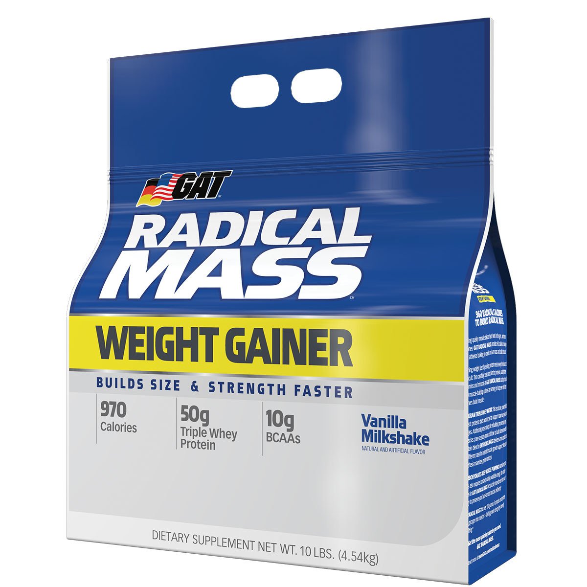 GAT Radical Mass Weight Gainer Vanilla